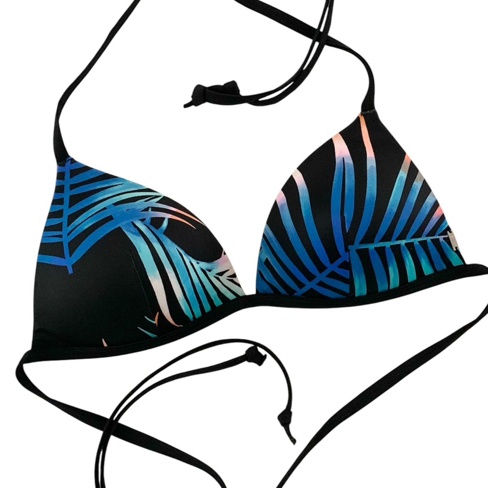 PINK VS Bikini Padded Triangle Tropical Print Top